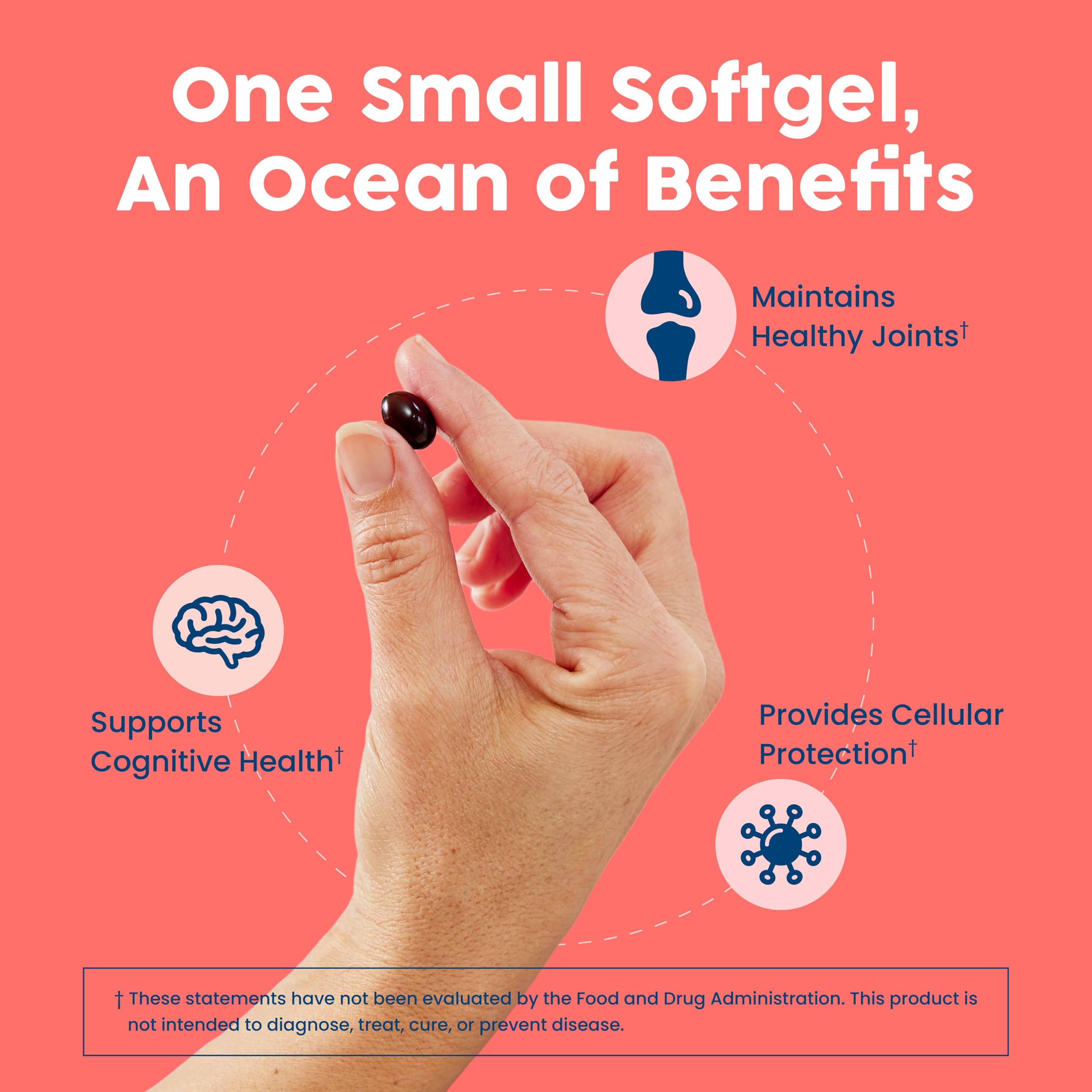 NativePath Antarctic Krill Oil Softgels EPA DHA Astaxanthin

