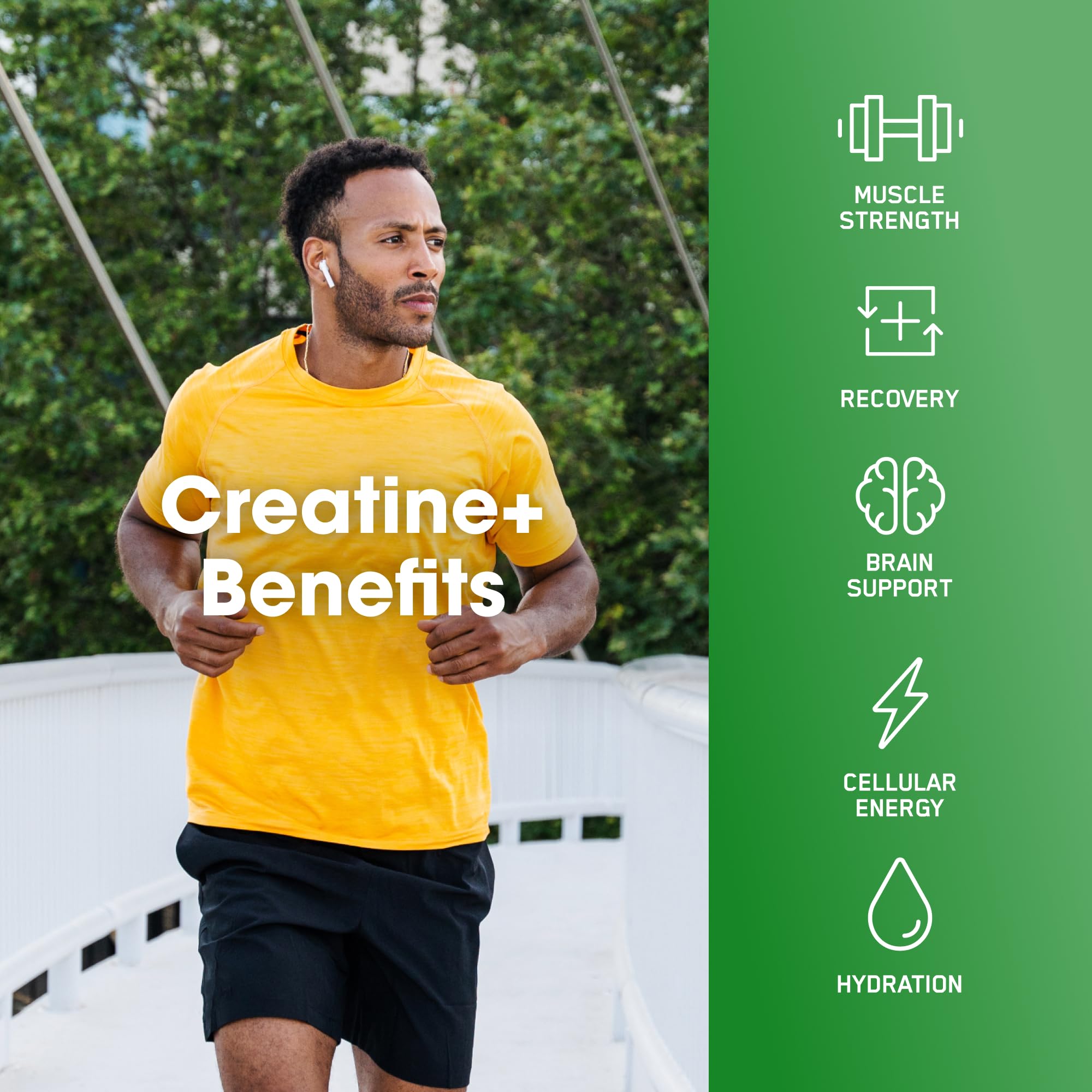 Optimum Nutrition Creatine Monohydrate Powder | Electrolytes

