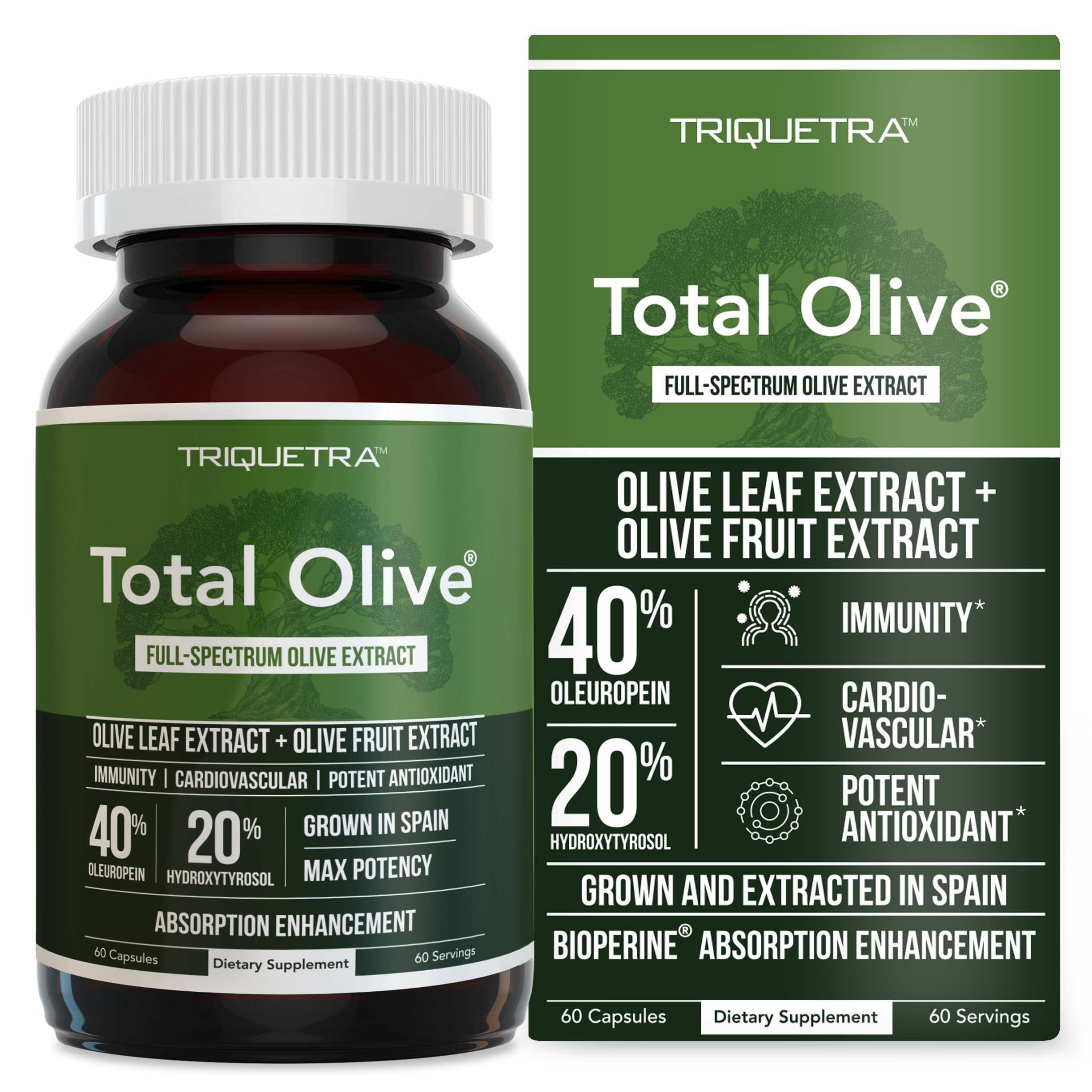 Olive Leaf Extract & Olive Fruit Extract by Total Olive

