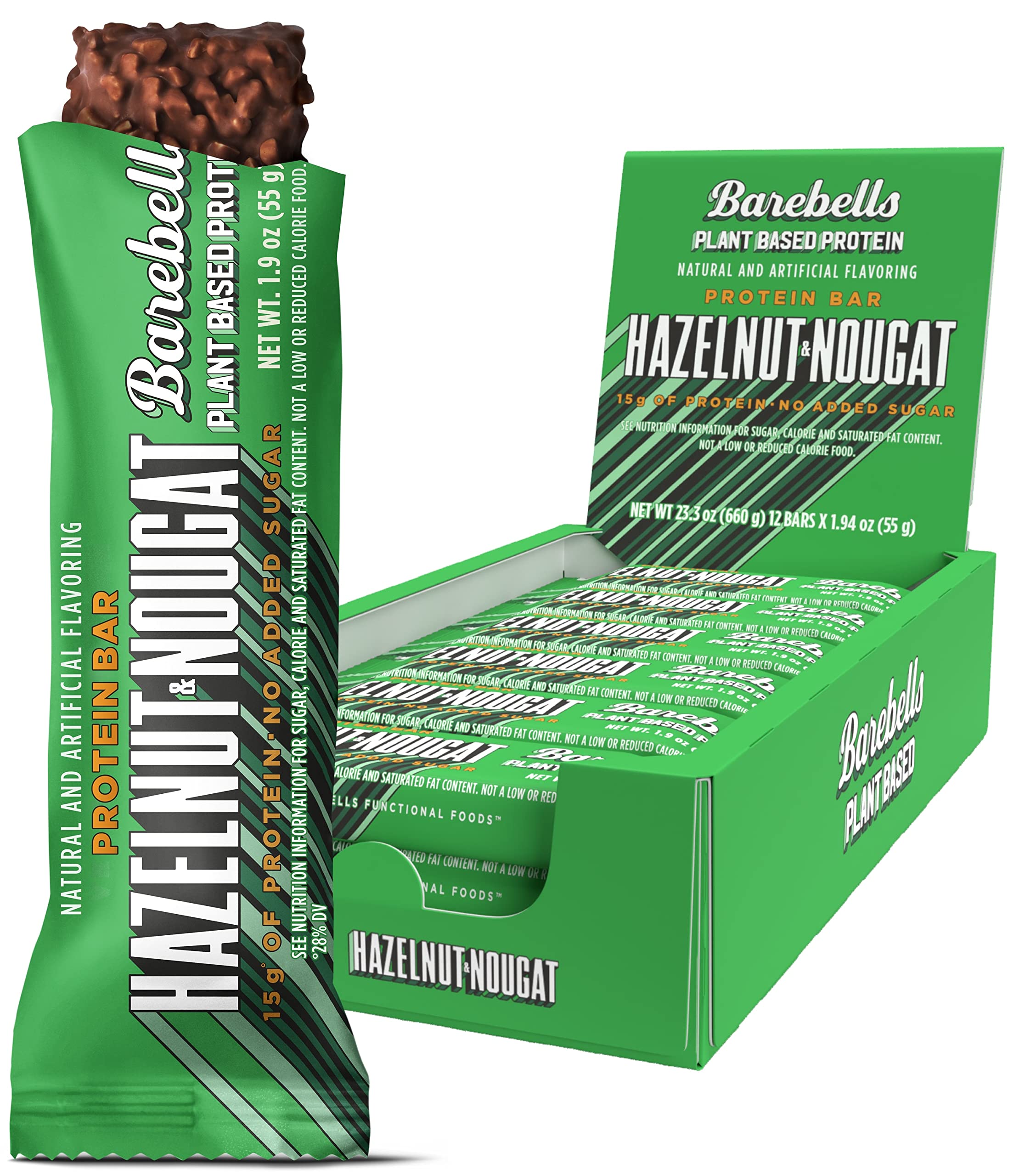 Barebells Protein Bar - 20g Protein, No Added Sugar - High Protein Snack