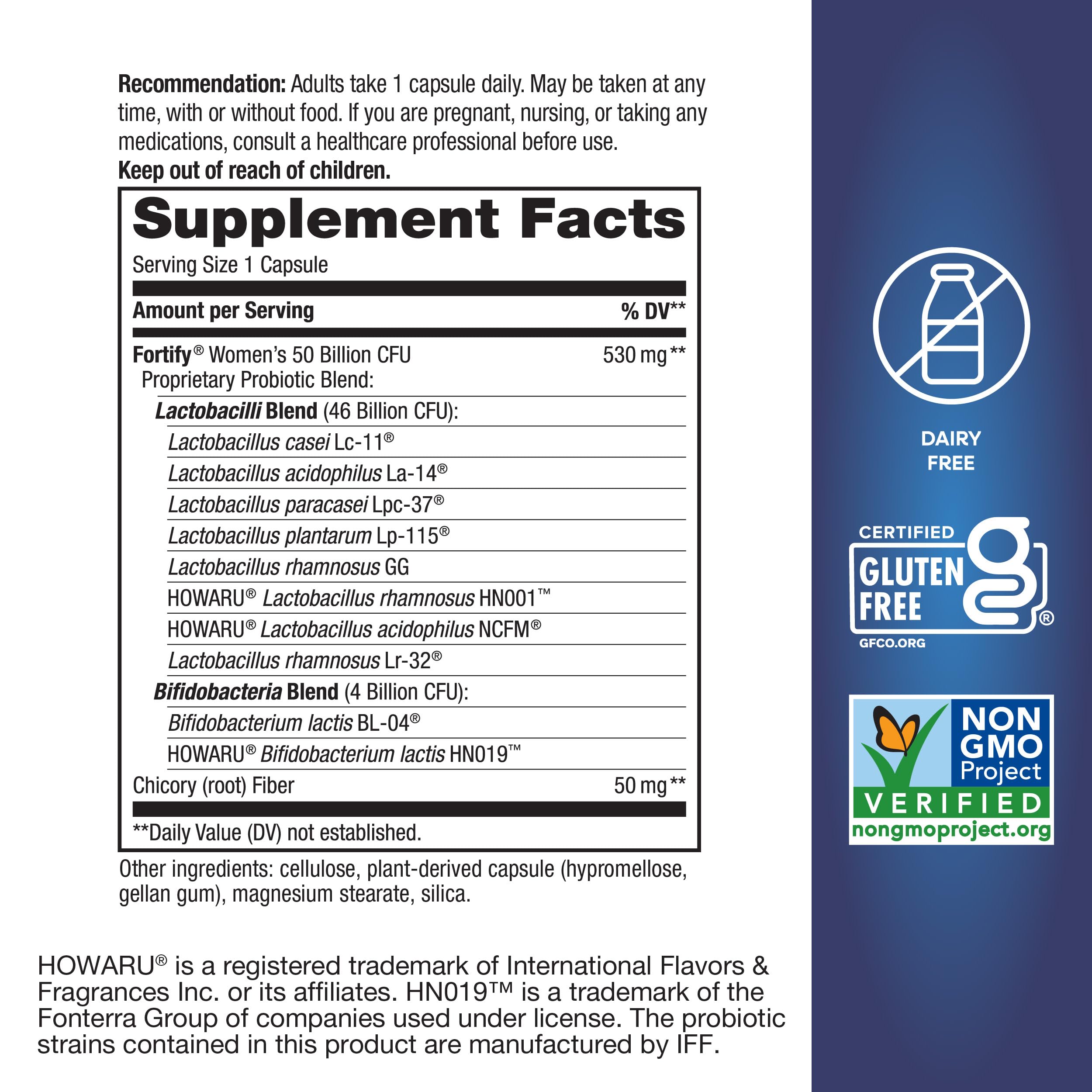 Digestive Health Fortify Women's Multi-Strain by Nature's Way

