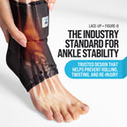 Ankle Brace Lace-Up Adjustable Support for Sprains

