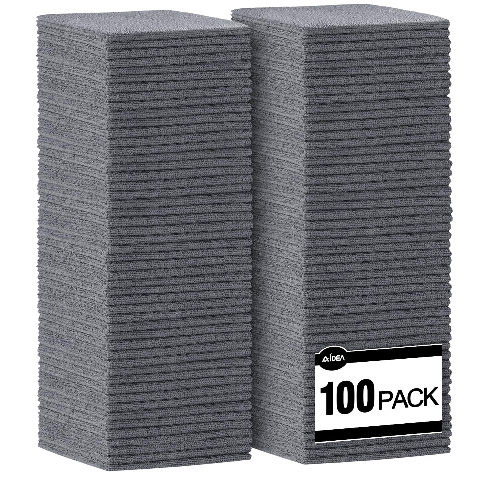 AIDEA Microfiber Cleaning Cloths – Soft, Absorbent Towels
