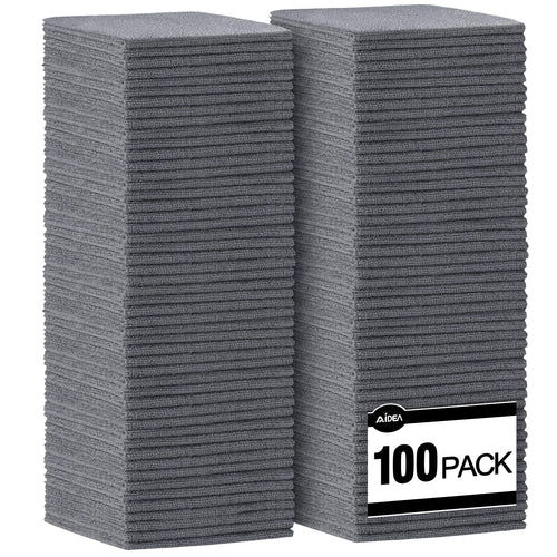 AIDEA Microfiber Cleaning Cloths – Soft, Absorbent Towels