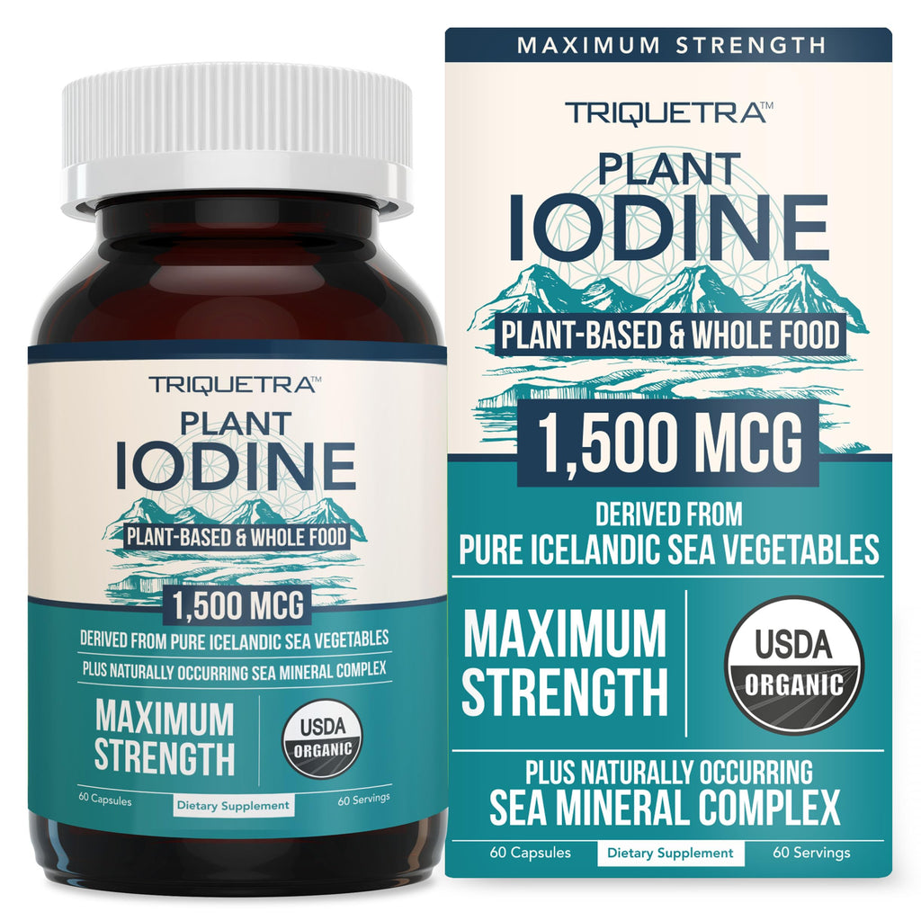 Triquetra Health Organic Iodine Supplement – Sea Vegetable Complex