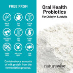 NatureWise Oral Probiotics Mint Chewables for Mouth Health

