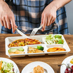 ECOLipak 5-Compartment Compostable Plates

