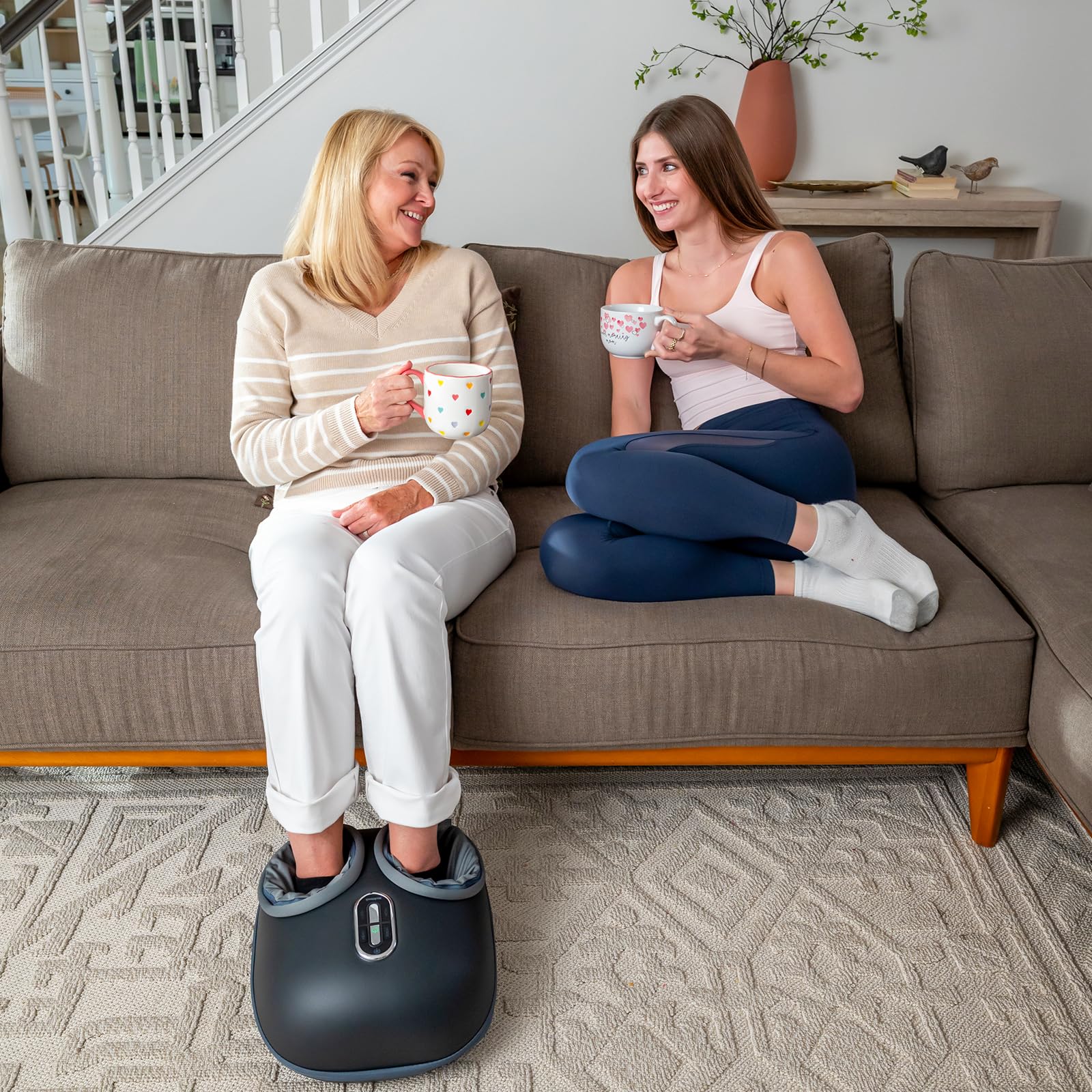 Nekteck Shiatsu Foot Massager with Heat - 3 Modes

