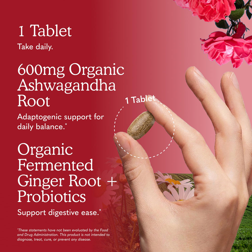 Garden of Life Organic Ashwagandha with Probiotics & Ginger

