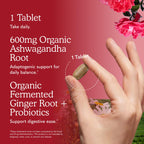Garden of Life Organic Ashwagandha with Probiotics & Ginger

