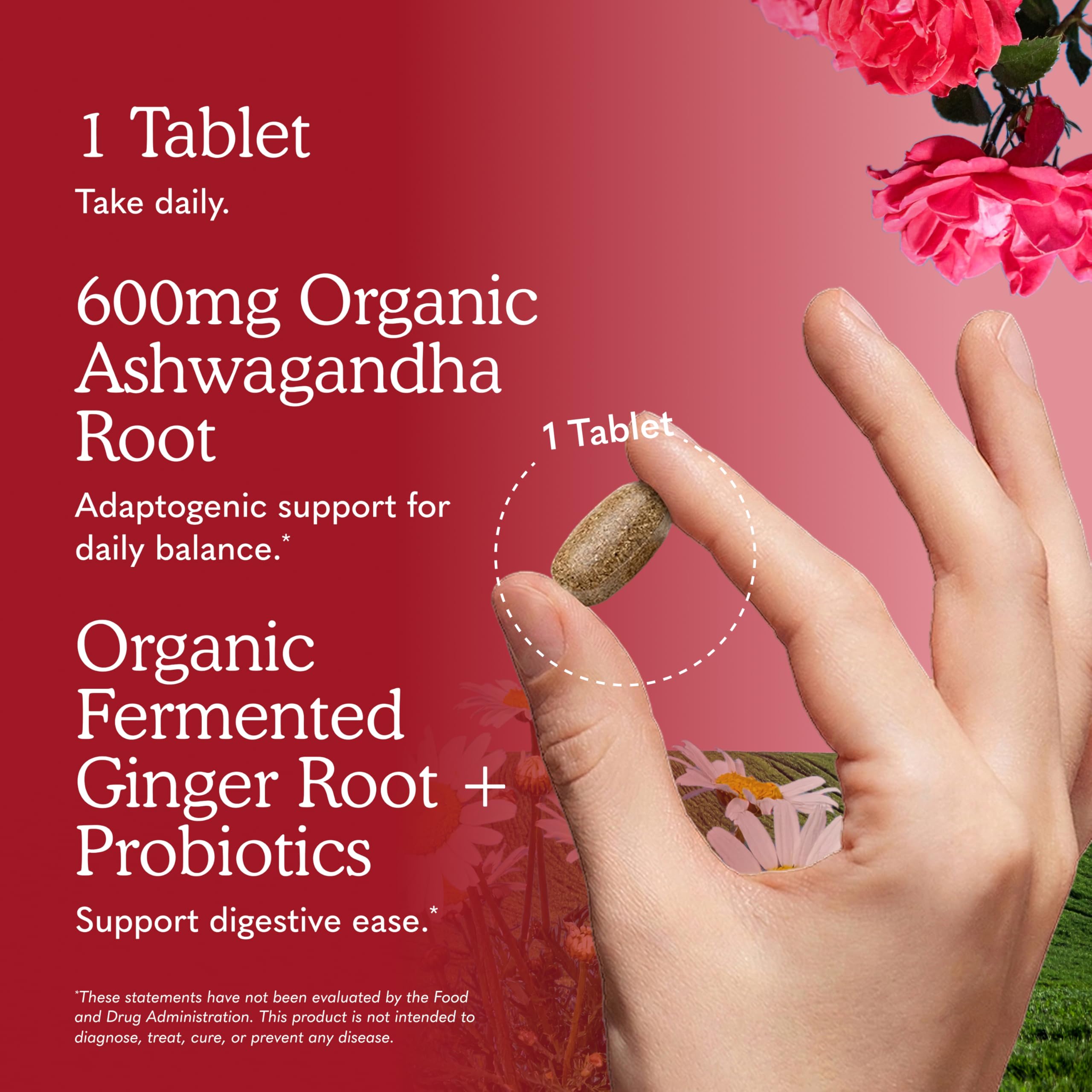 Garden of Life Organic Ashwagandha with Probiotics & Ginger

