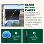 EverSprout Telescoping Cobweb Duster with Extension Pole

