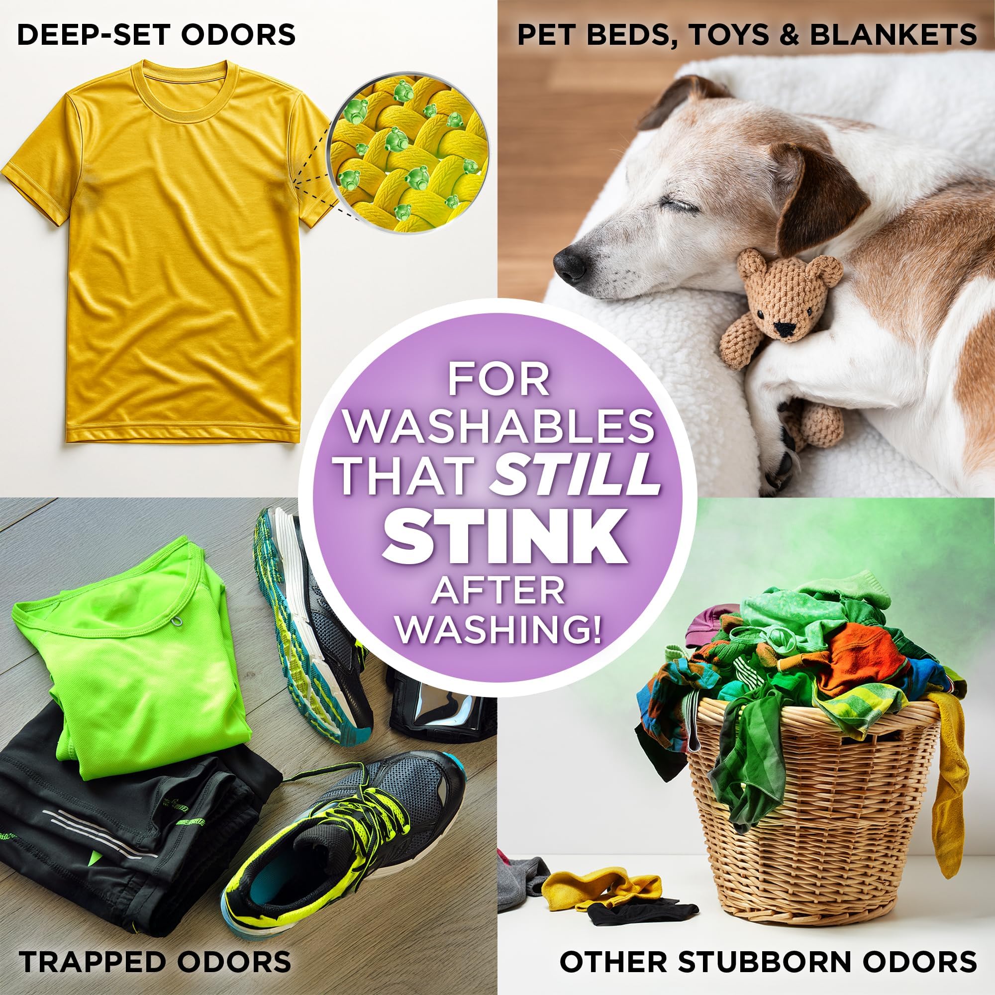 POOPH Laundry Fragrance-Free Odor Eliminator | Washables

