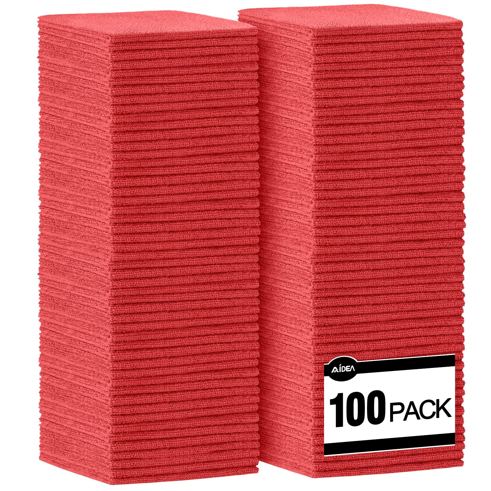 AIDEA Microfiber Cleaning Cloths – Soft, Absorbent Towels