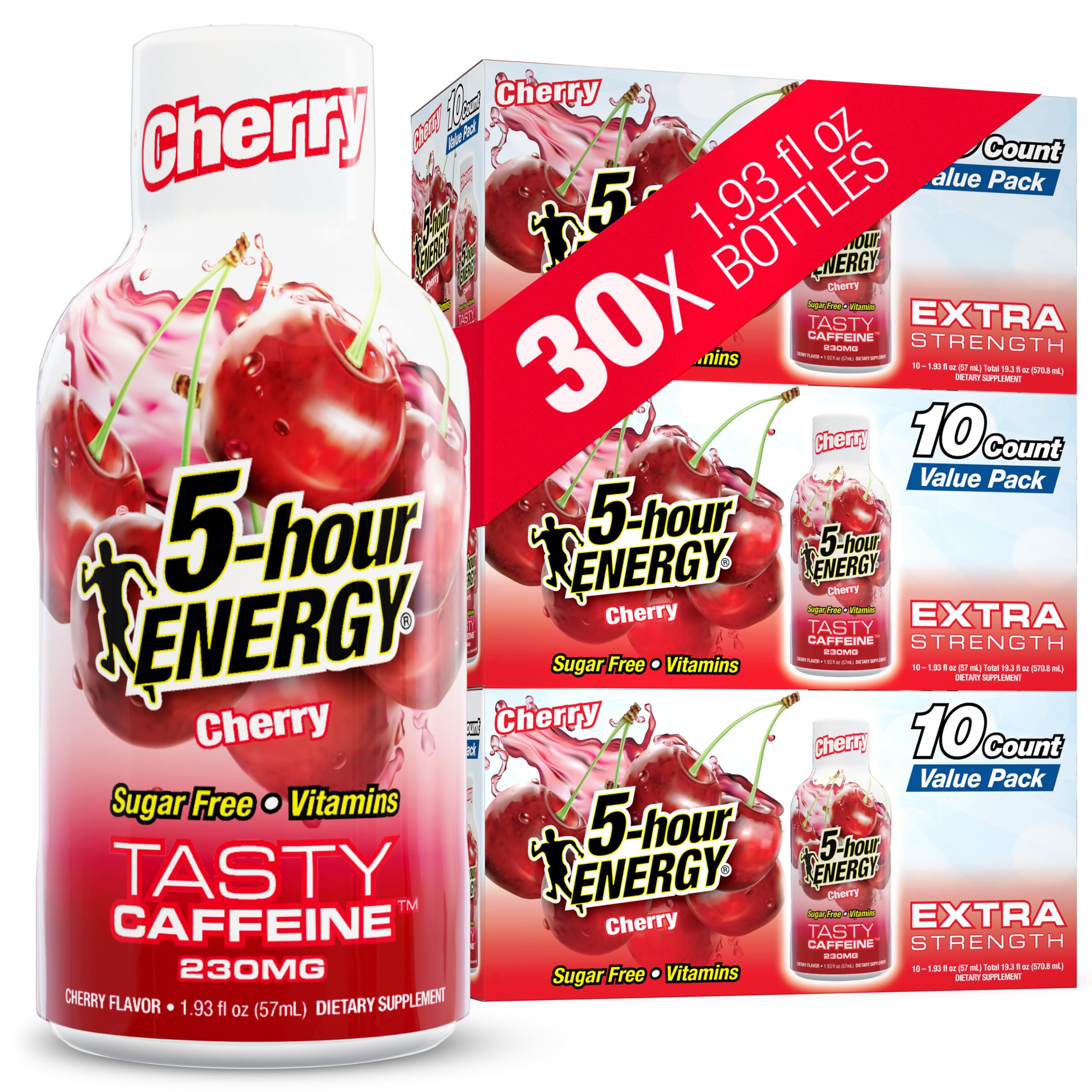 5-hour ENERGY Extra Strength Energy Shot - Sugar Free, Zero Calories