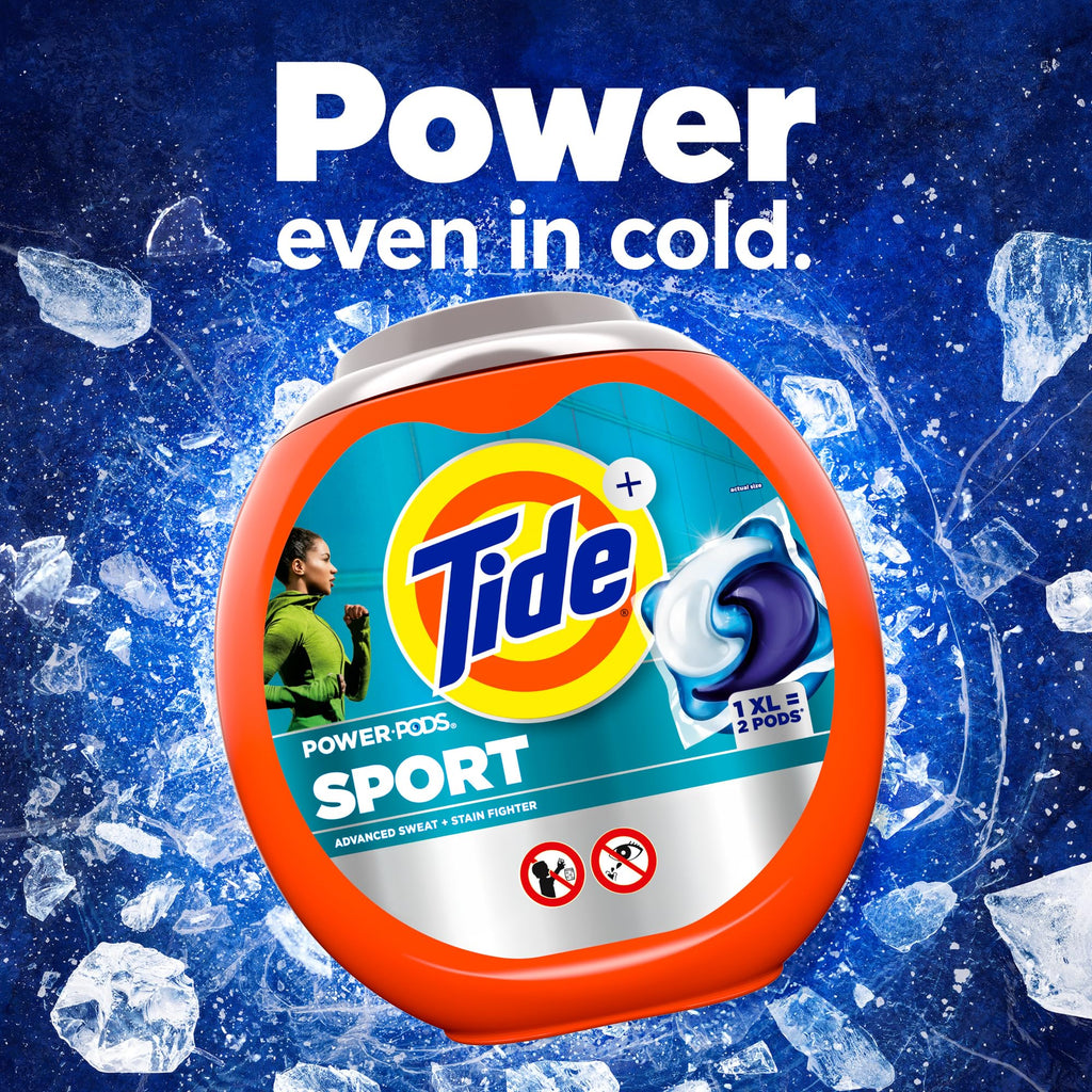 Tide Power PODS Detergent Pacs with Febreze Odor Eliminators

