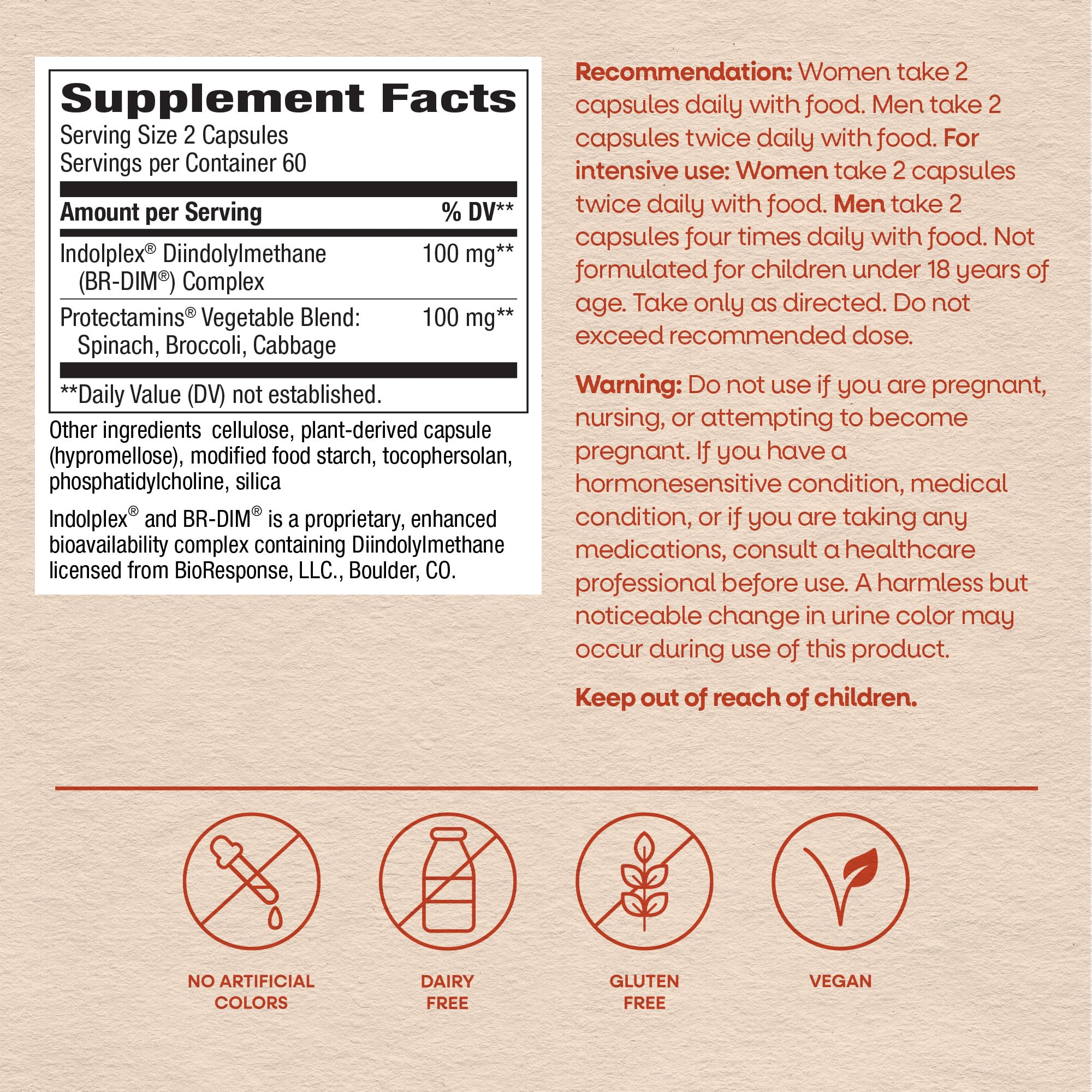 Nature's Way DIM-Plus DIM Supplement for Estrogen Metabolism

