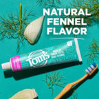 Tom’s of Maine Antiplaque Whitening Fluoride Free Toothpaste

