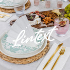 Lintext Linen-Feel Guest Towels | Cloth-Like Disposable


