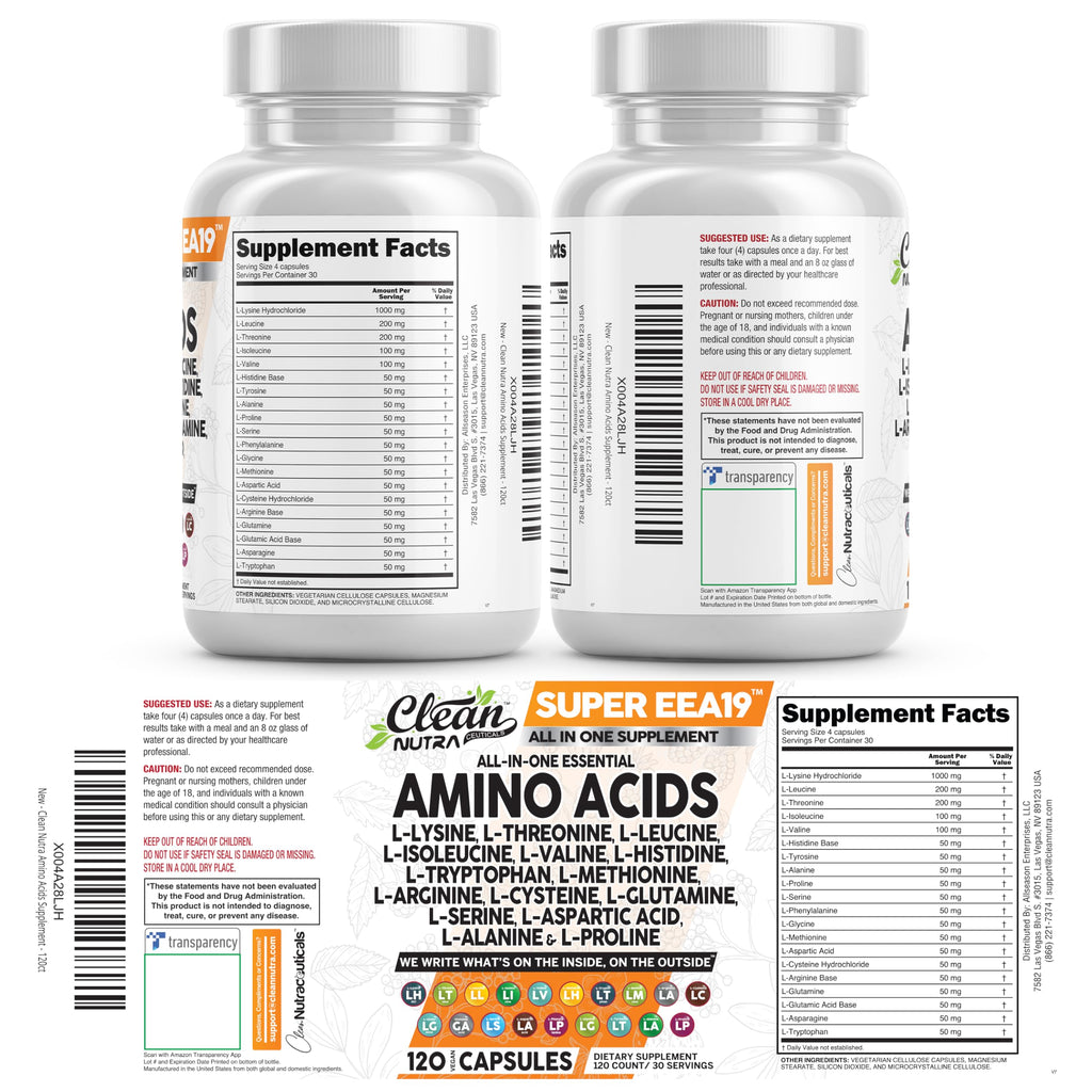 Amino Acid Supplement for Daily Recovery

