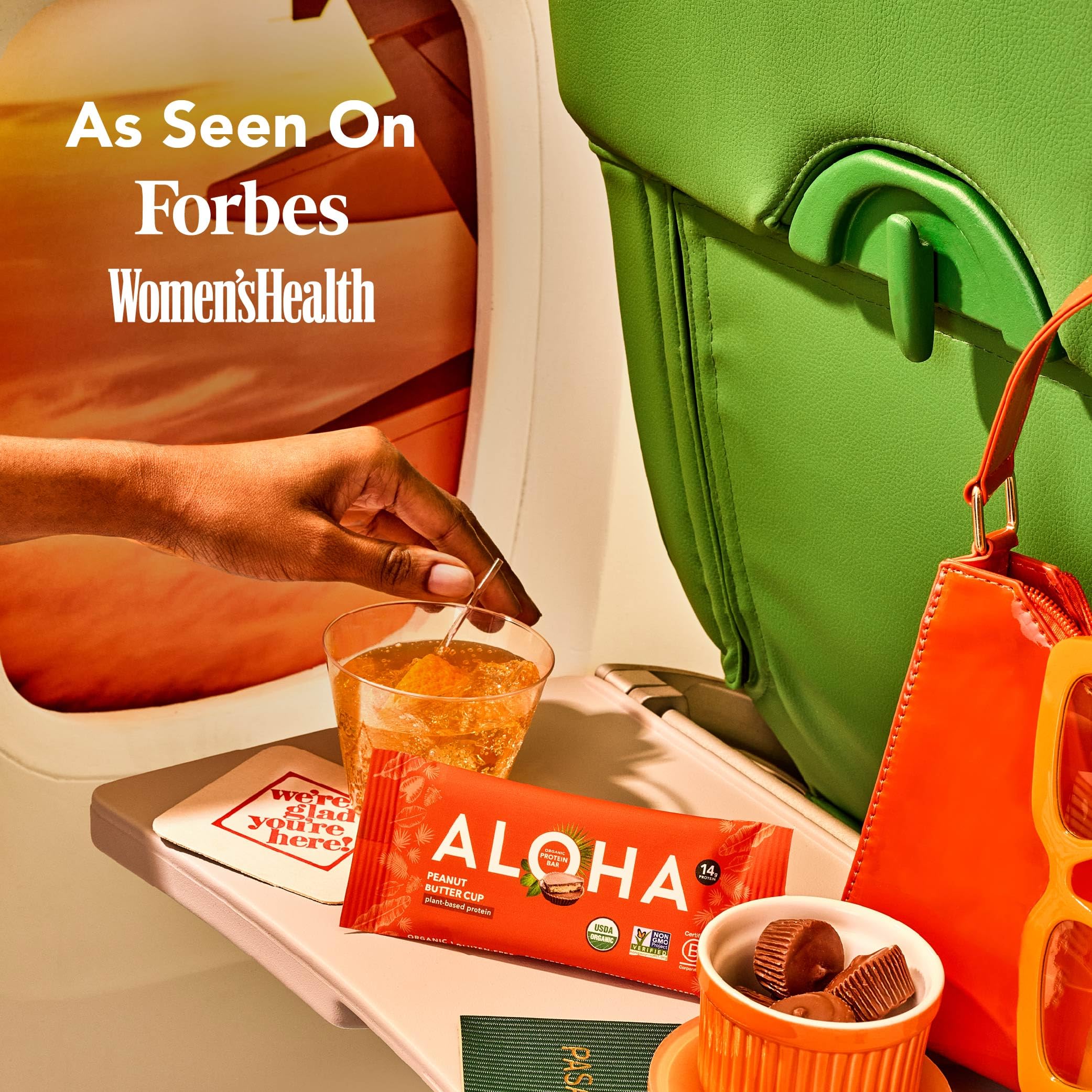 ALOHA Organic Plant Based Protein Bars | Vegan & Gluten-Free

