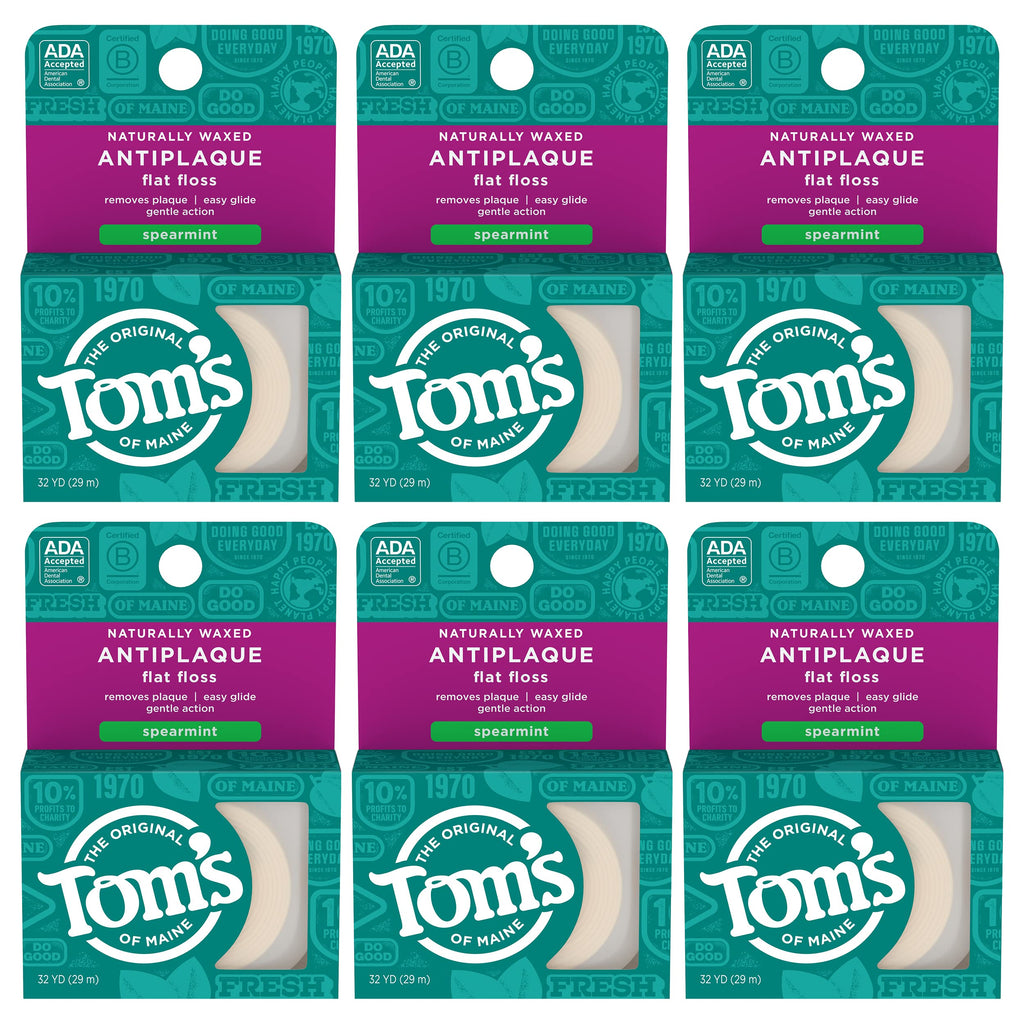 Tom's of Maine Naturally Waxed Antiplaque Dental Floss

