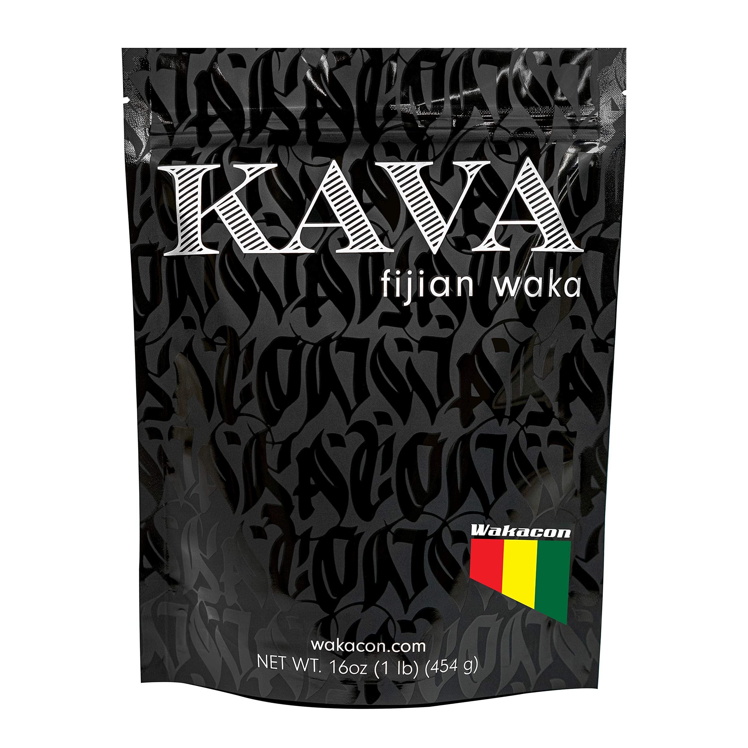 Wakacon Kava Root Powder Noble Piper Methysticum

