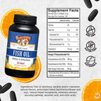 Barlean's Omega-3 Fish Oil Softgels 600mg EPA DHA


