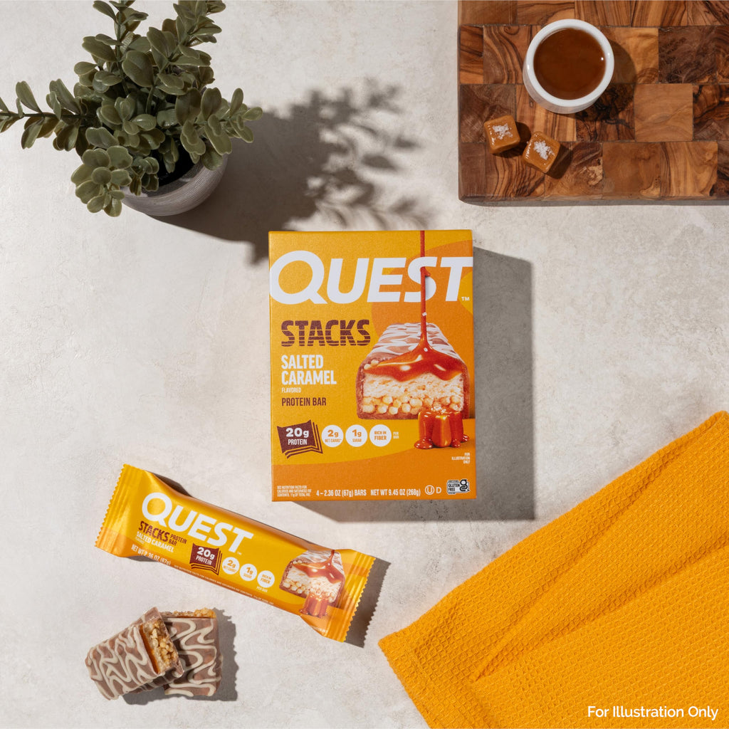 Quest Stacks Protein Bars - Gluten Free, 20g Protein

