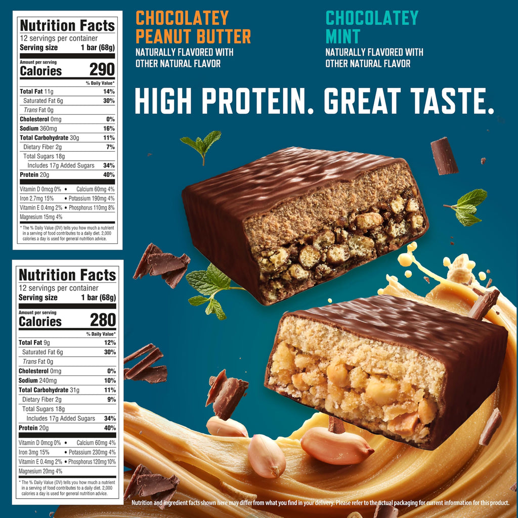 CLIF BUILDERS Plant Based Protein Bars Variety Pack

