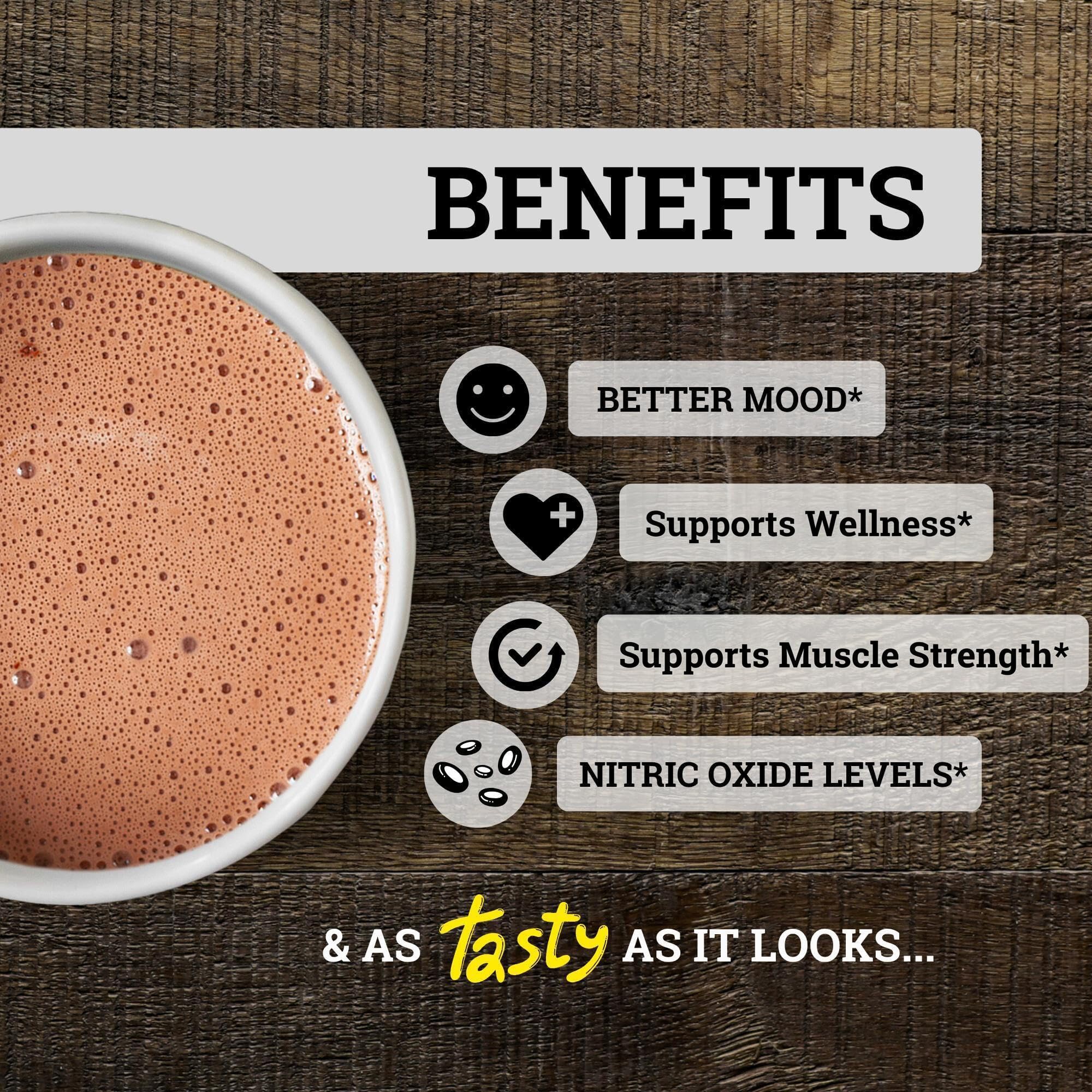 Black Forest Cocoa Powder with Flavanols - Non-GMO Vegan

