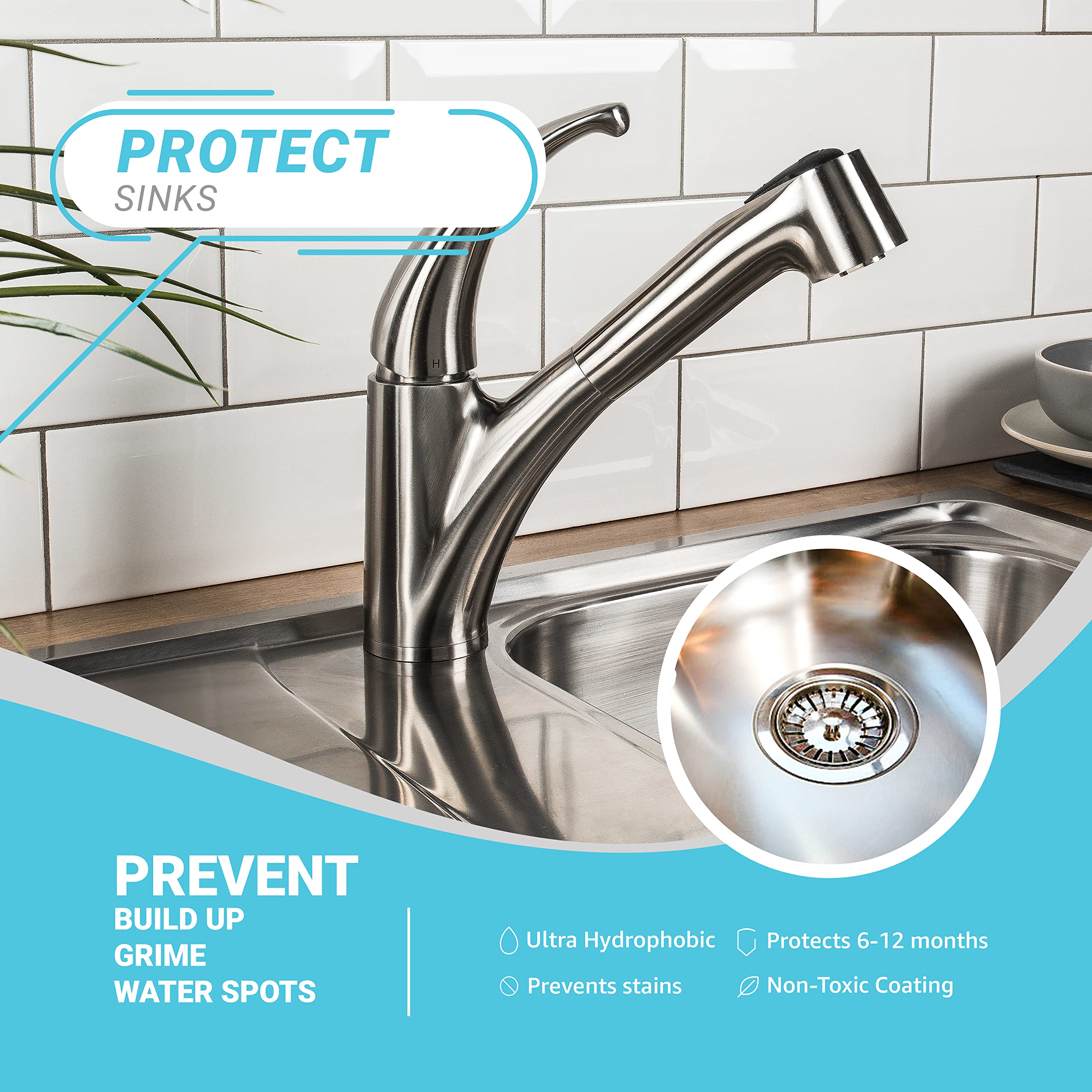 Lifeproof Ceramic Coating Spray Kit Kitchen & Bath Surfaces

