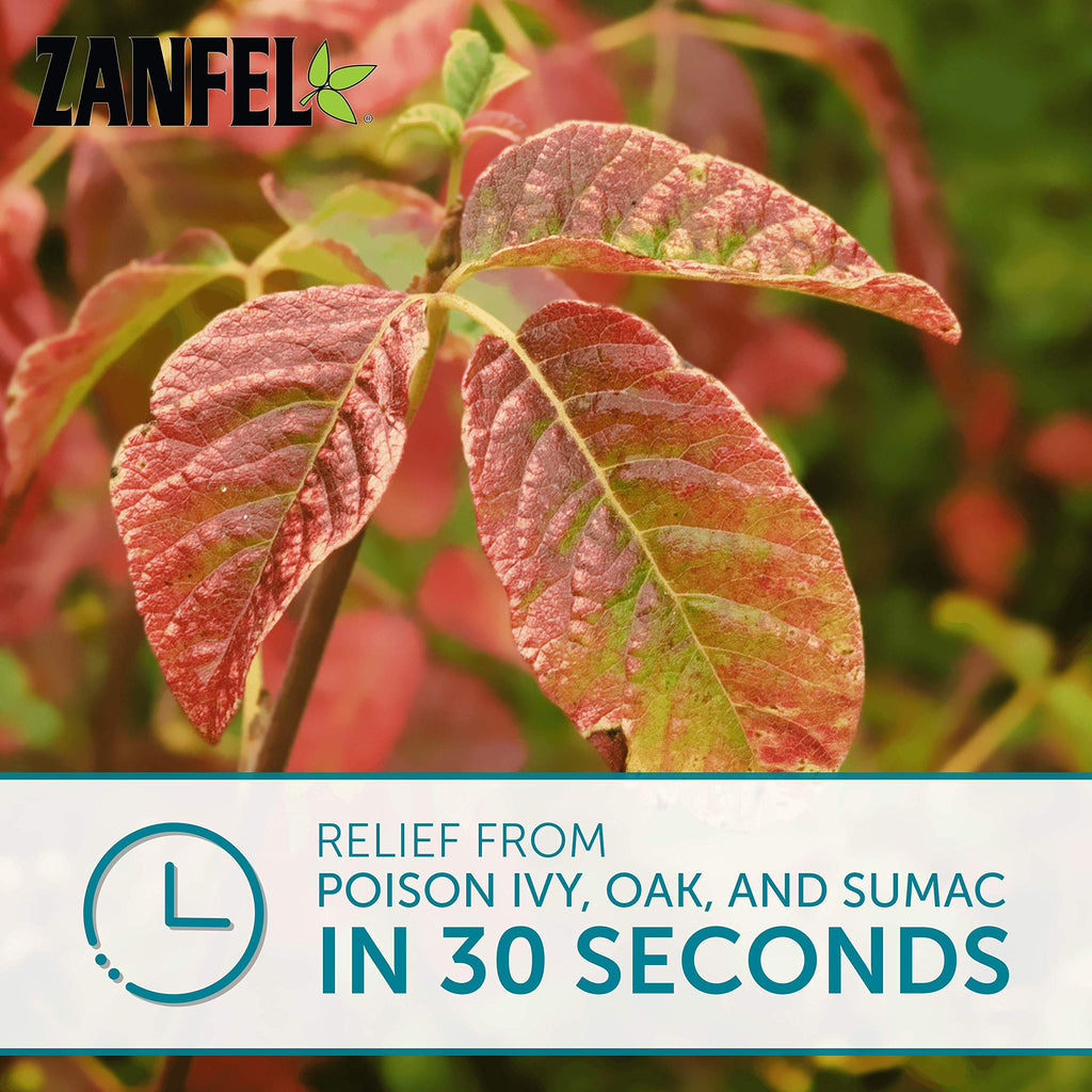 ZANFEL Poison Ivy Wash Topical Solution | Fast Relief

