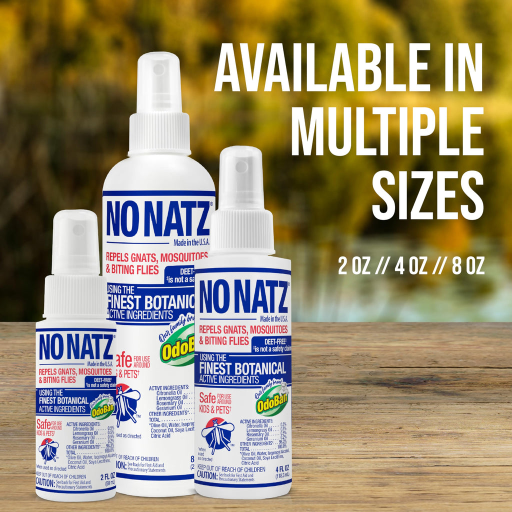 No Natz Botanical Insect Repellent DEET-Free | Oils

