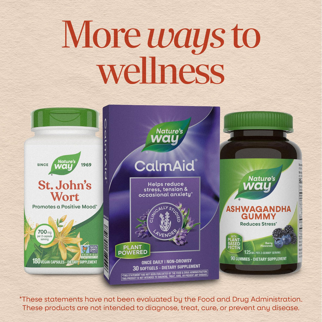 CalmAid Lavender Oil Softgels by Nature's Way

