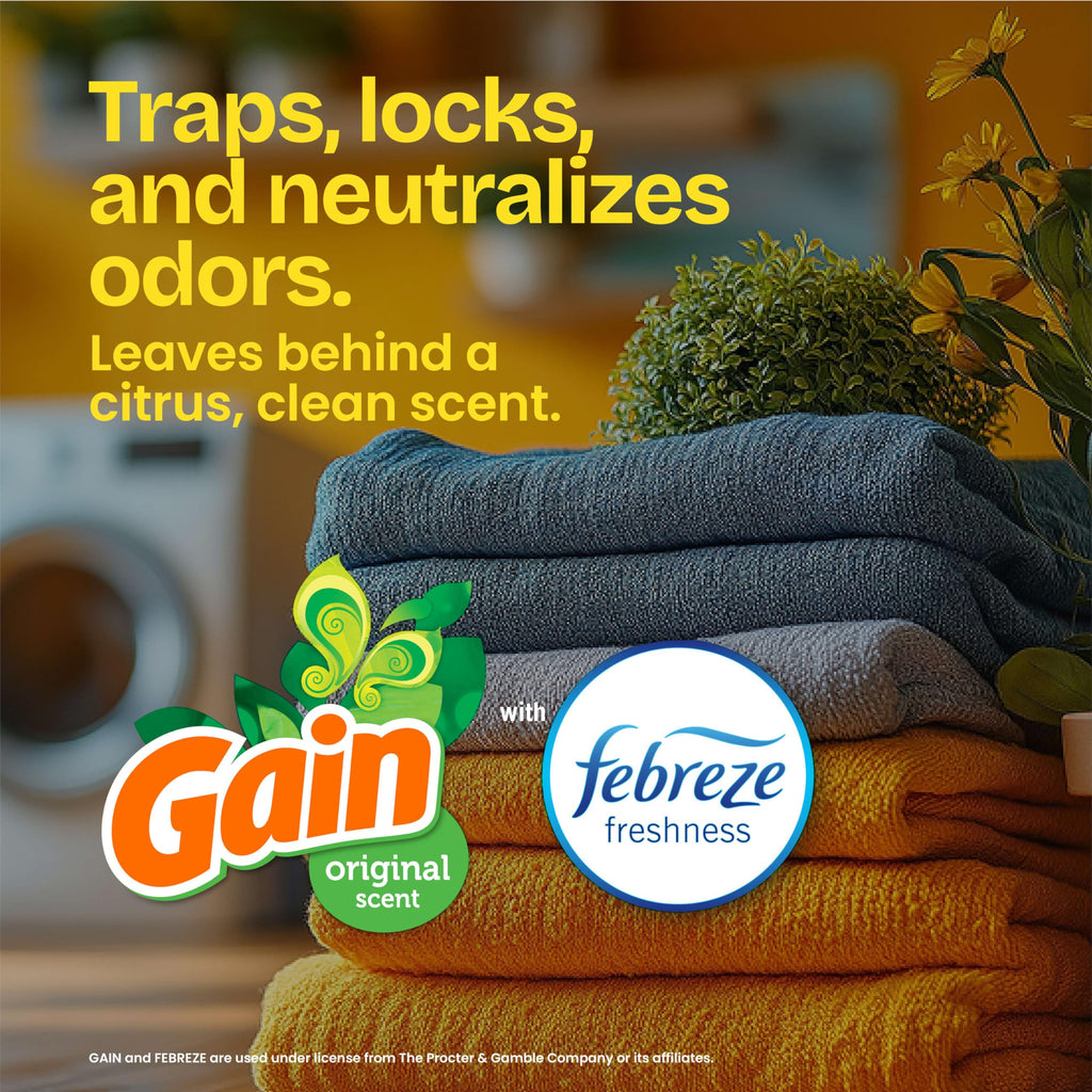Glad ForceFlex Tall Kitchen Bags with Febreze Gain Original

