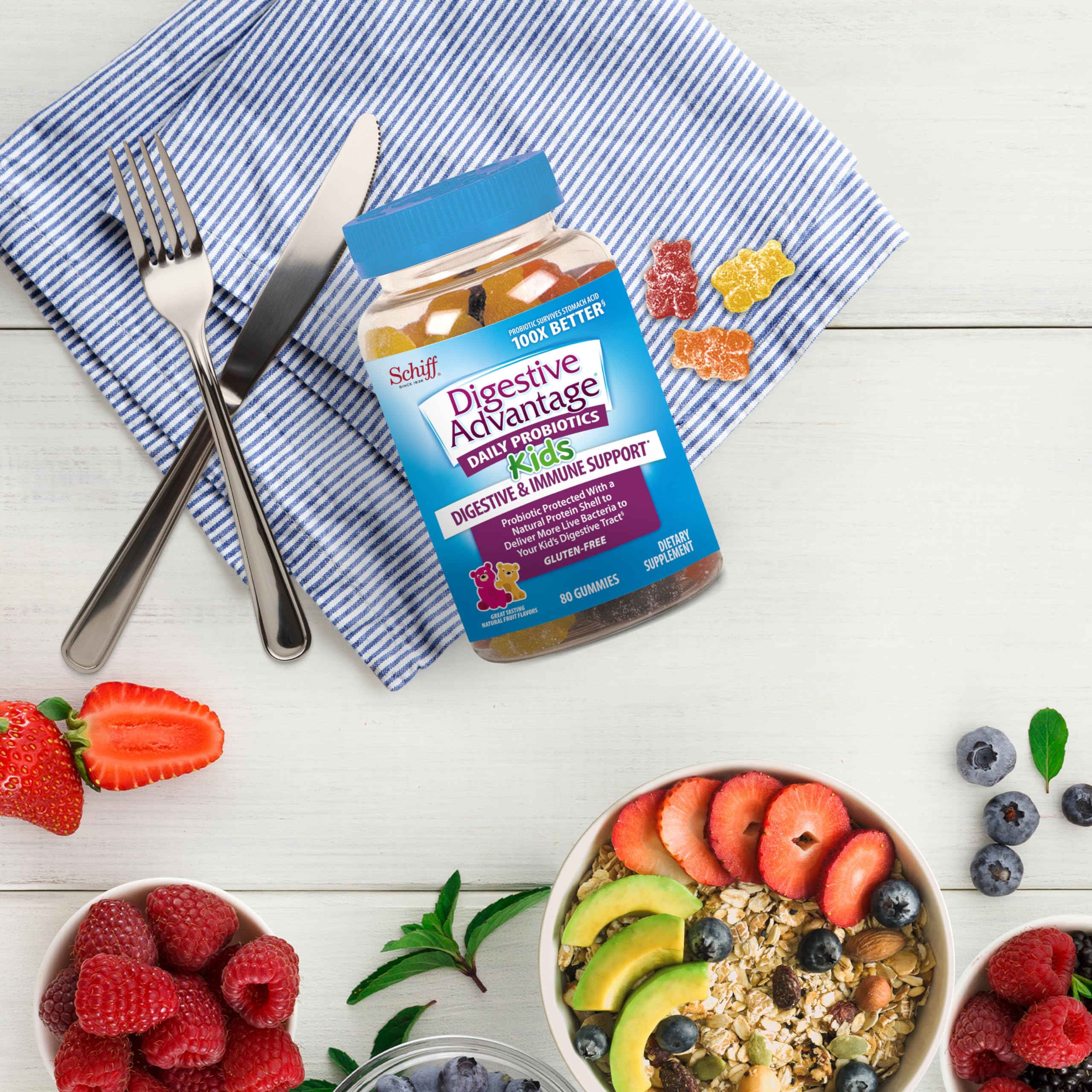 Digestive Advantage Kids Probiotic Gummies | Daily Digestive

