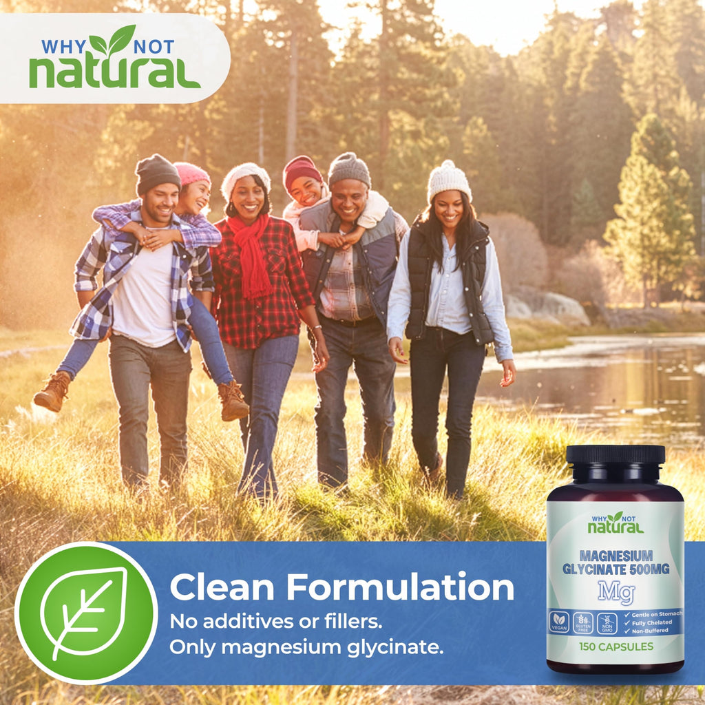 Magnesium Glycinate Capsules by Why Not Natural

