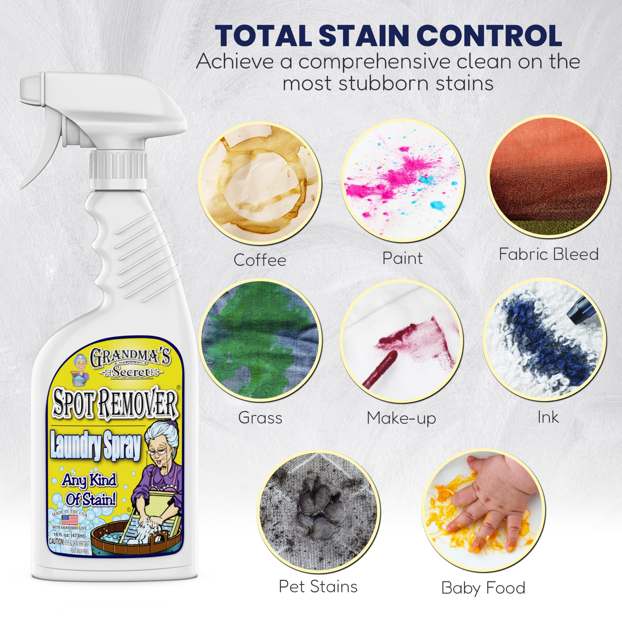 Grandma's Secret Spot Remover Laundry Spray - Stain Remover

