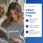 Pure Encapsulations Lithium Orotate Brain Support with NAC

