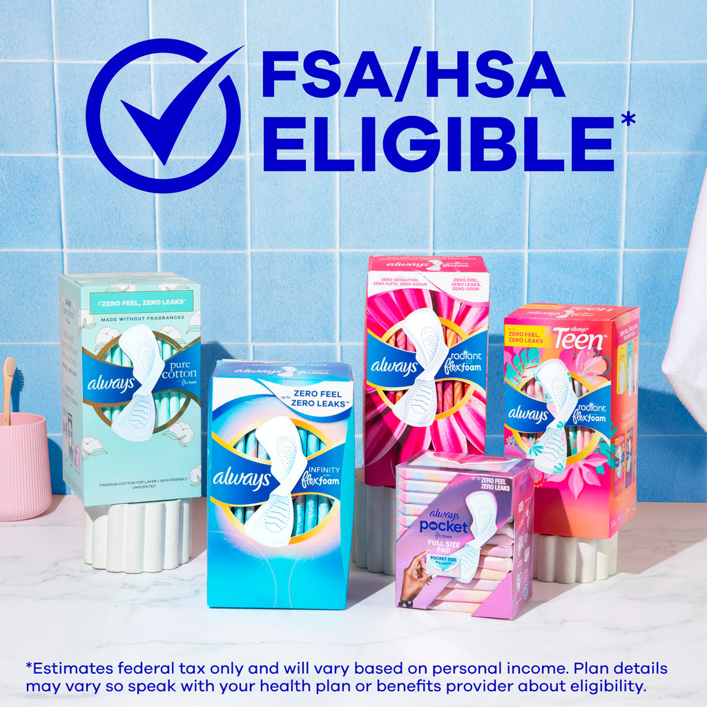 Always Pure Cotton Feminine Pads | Skin-Friendly Protection

