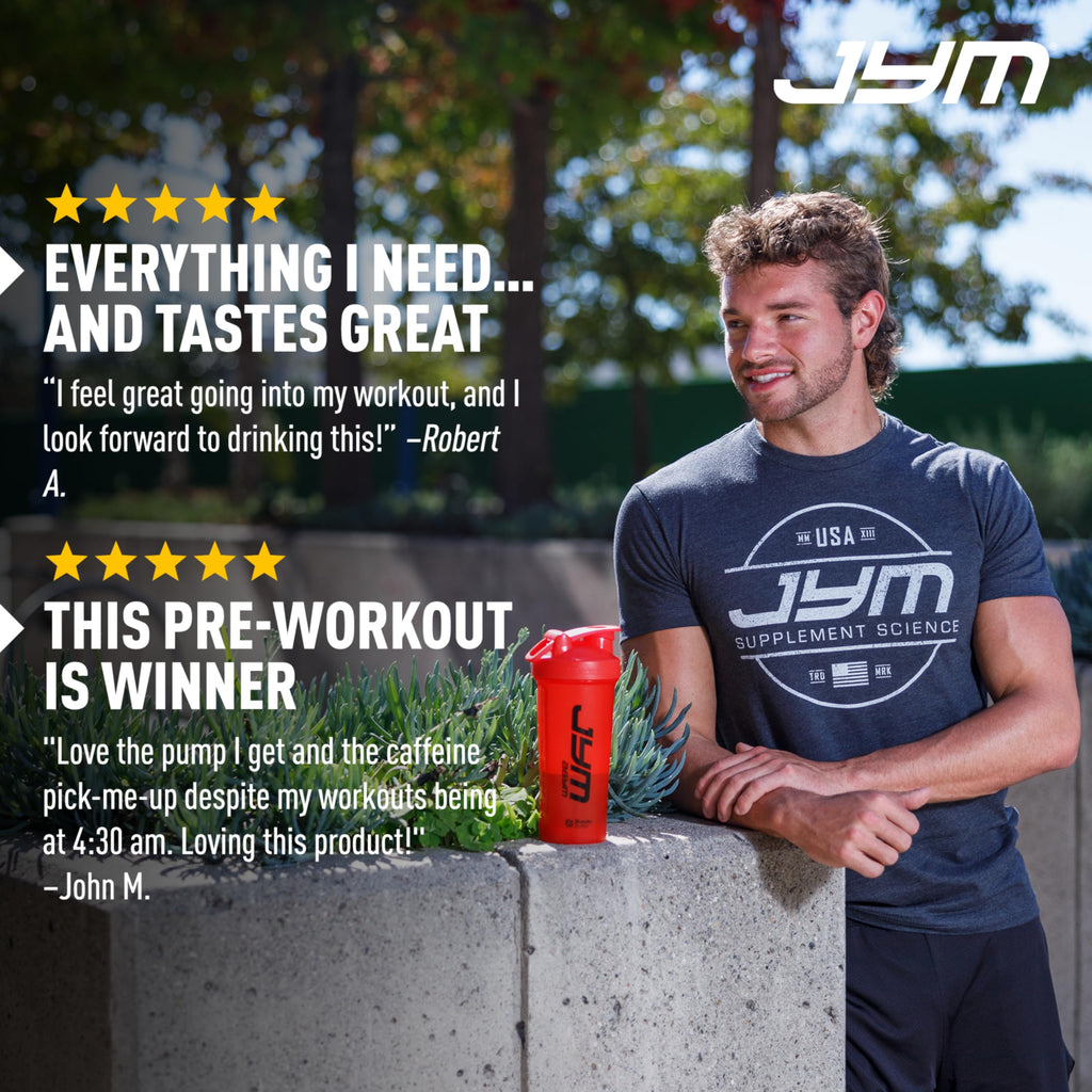 Pre Workout Powder by JYM Supplement Science for Strength

