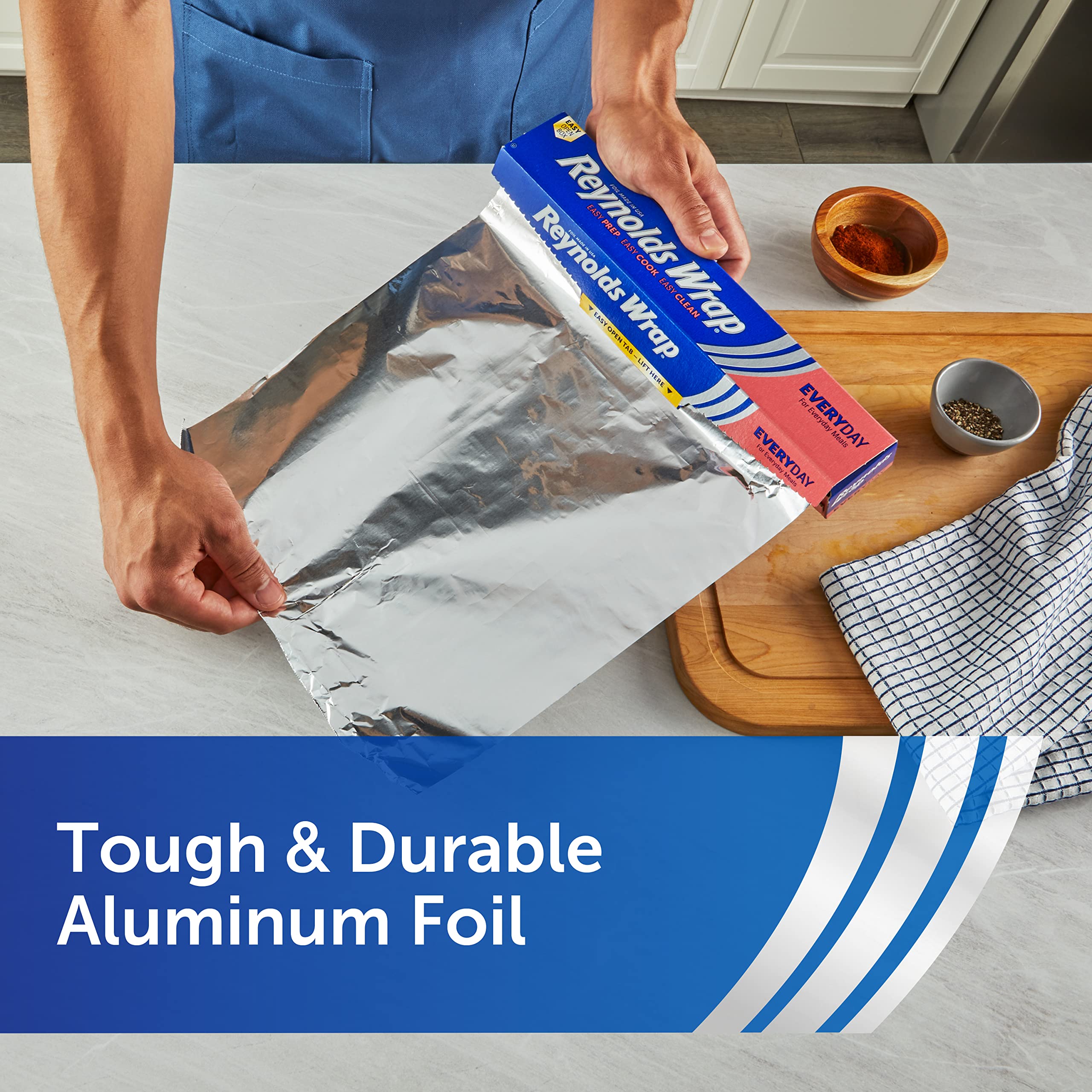 Reynolds Wrap Aluminum Foil Roll - Easy Tear Edge

