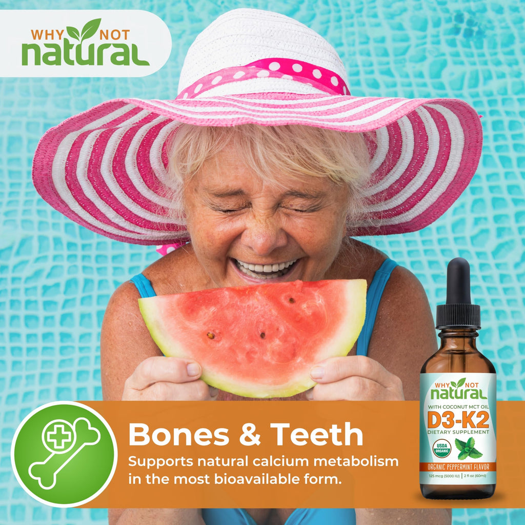 Vitamin D3 Liquid Drops for Bone Health


