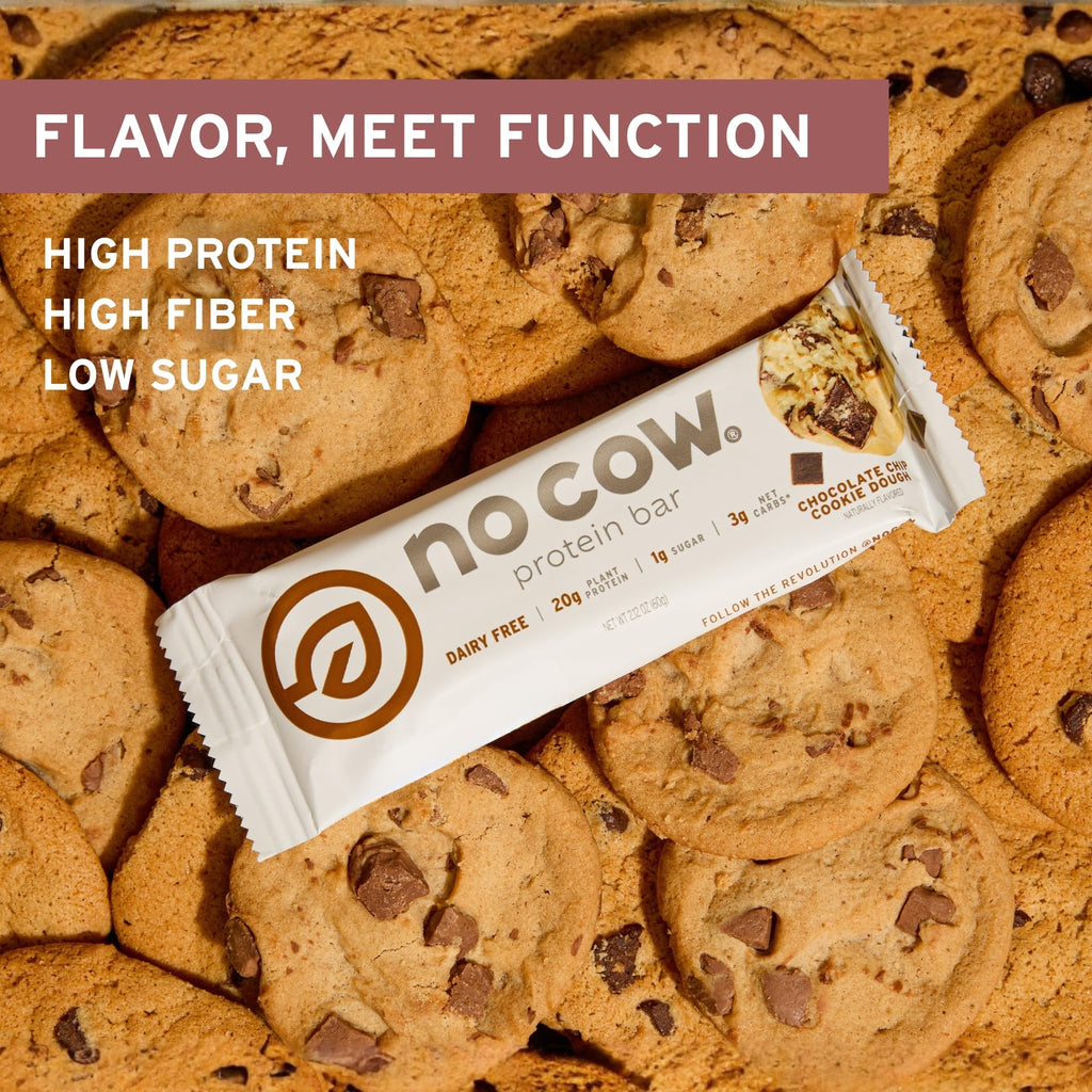 No Cow Vegan Protein Bars | Plant-Based Snack

