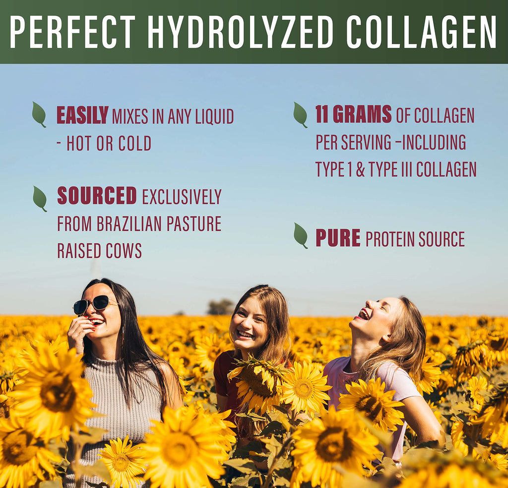 Perfect Supplements Hydrolyzed Collagen Powder - Grass-Fed

