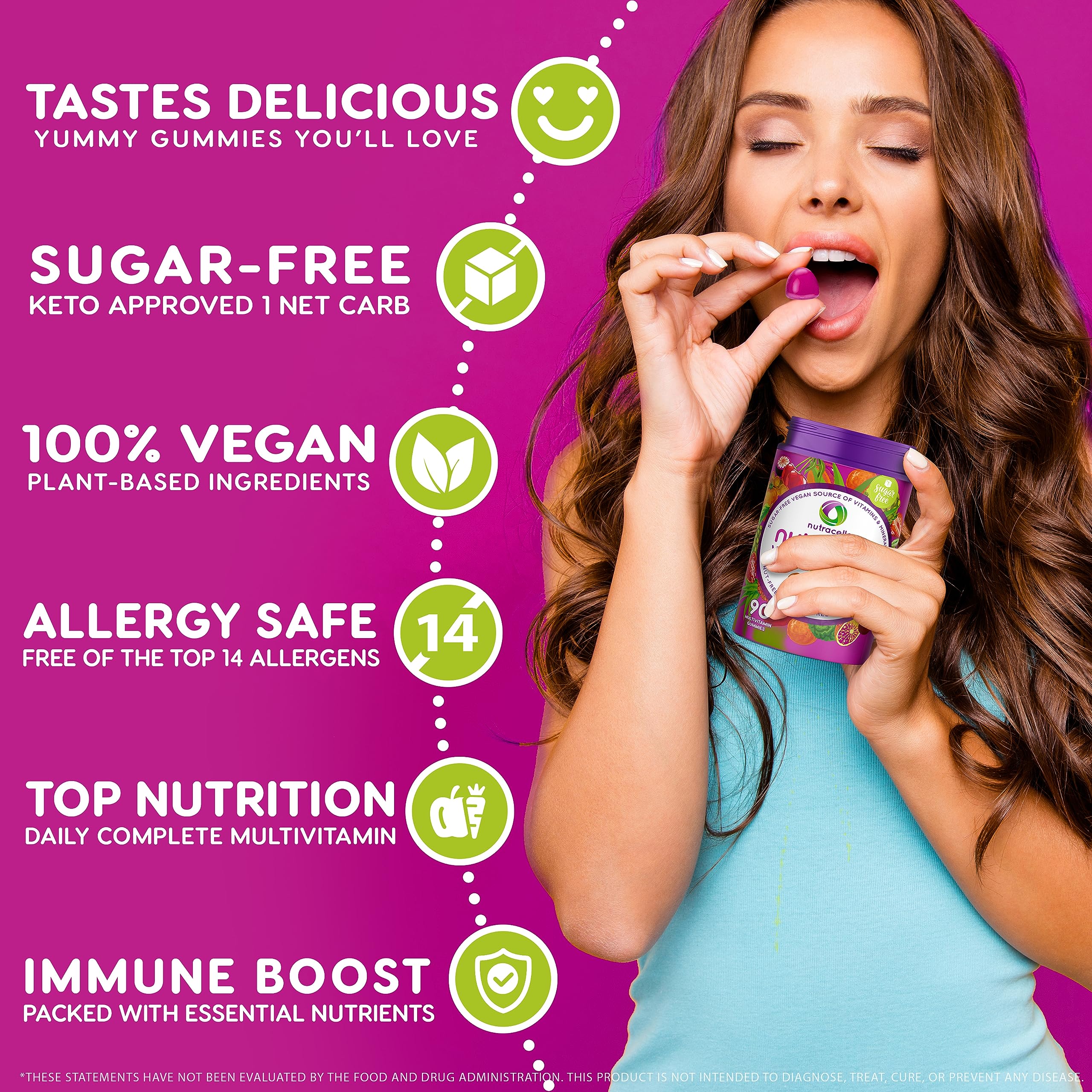 Nutramin Vegan Multivitamin Gummies for Immunity

