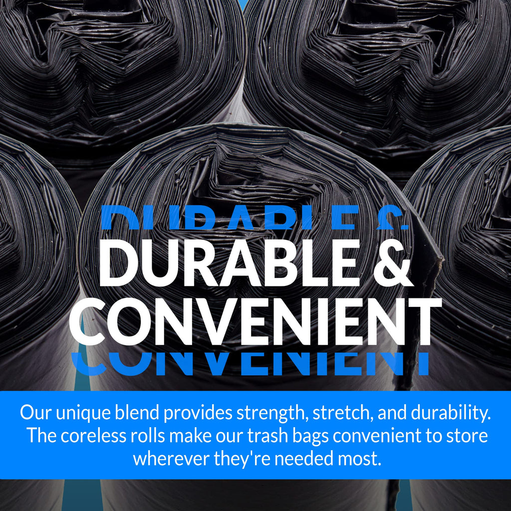 Trash Bags by Reli. Heavy-Duty for Everyday Use

