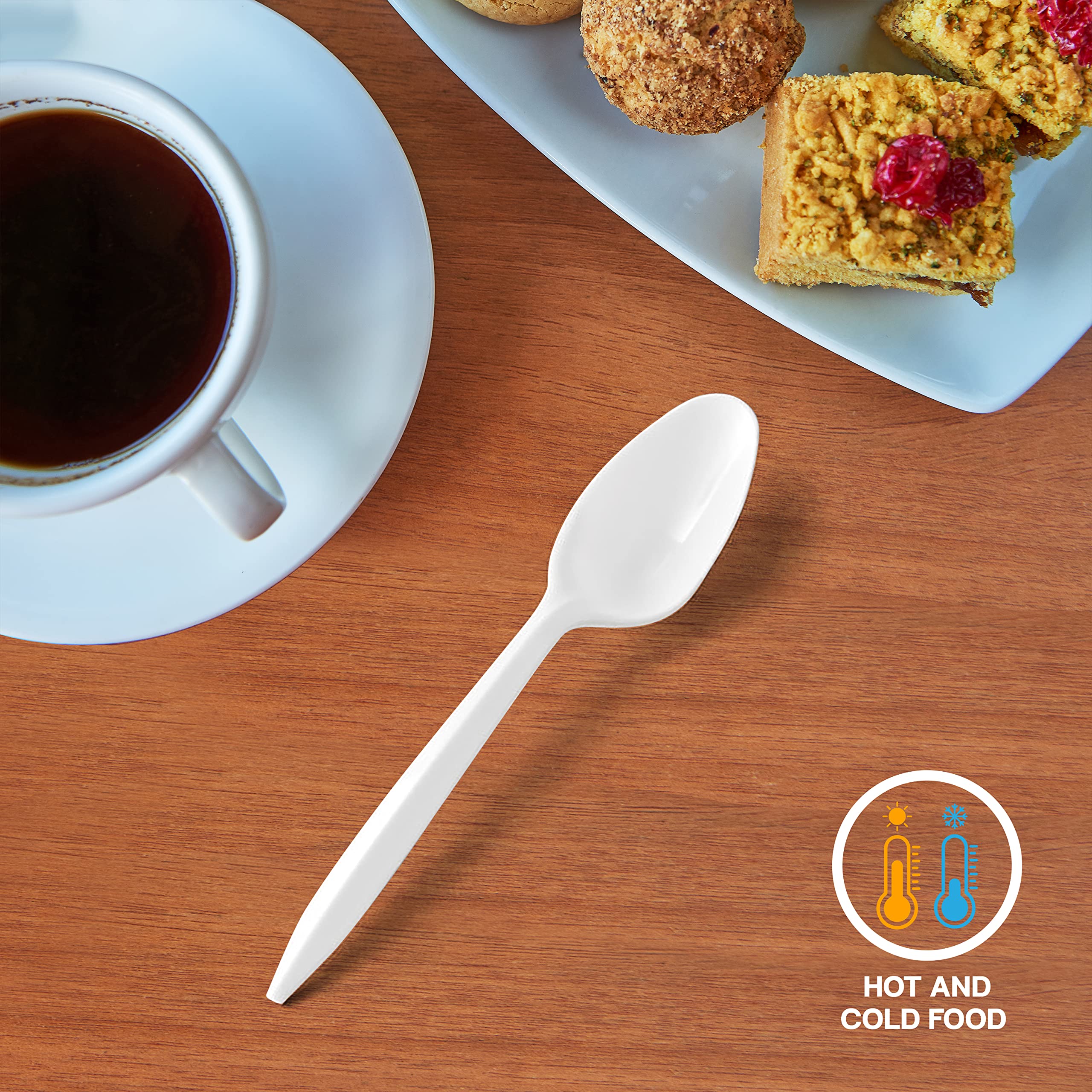 R-KAY Disposable Plastic Cutlery Set for Parties

