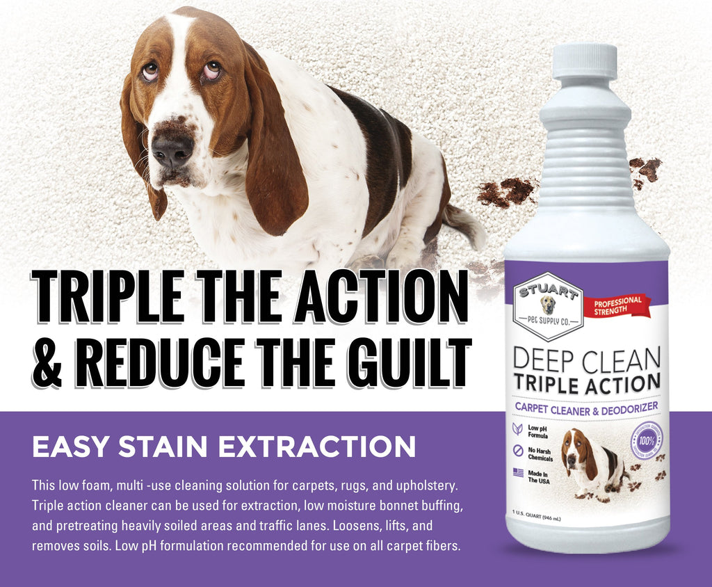 Deep Clean Carpet Cleaner Solution | Stuart Pet Supply Co.

